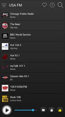 Radio USA android App screenshot 1